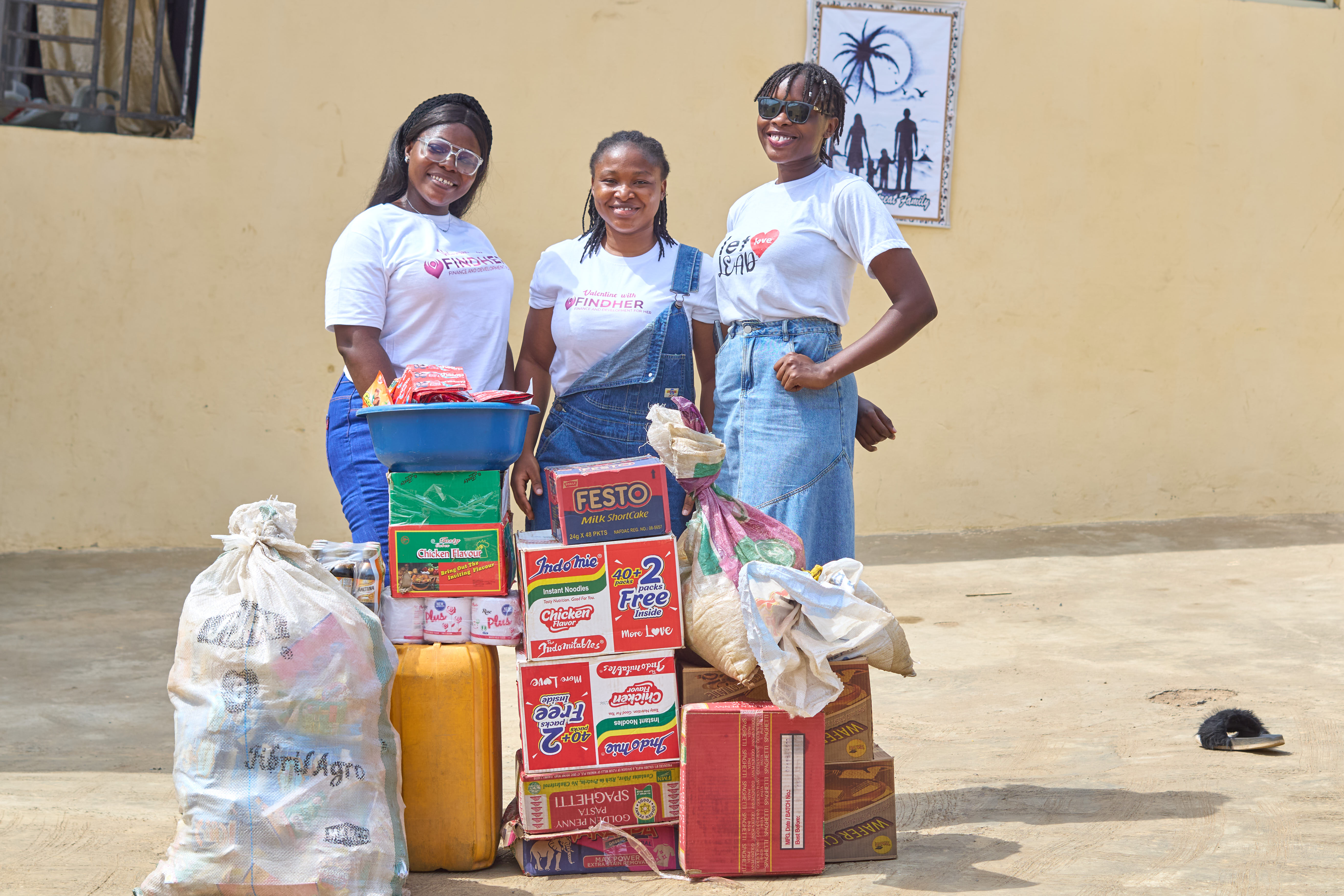Women supported by FindHer Africa